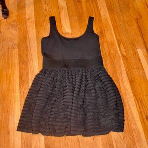 NWT MILEY CYRUS MAXAZRIA Black Party Dress Size Large juniors